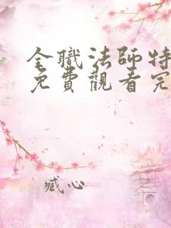 全职法师特别篇免费观看完整版
