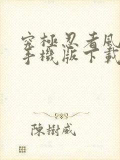 究极忍者风暴4手机版下载