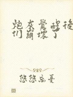 炮灰觉醒后主角们崩坏了