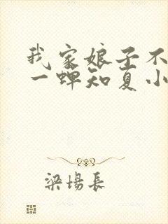 我家娘子不对劲一蝉知夏小说免费看