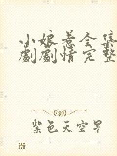 小娘惹全集电视剧剧情完整版