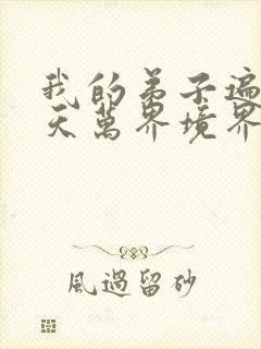 我的弟子遍布诸天万界境界划分