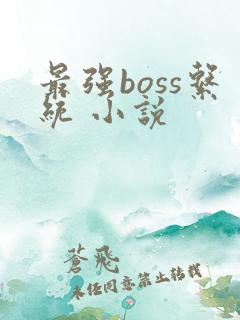 最强boss系统 小说