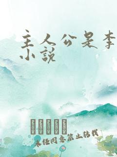 主人公是李耀的小说