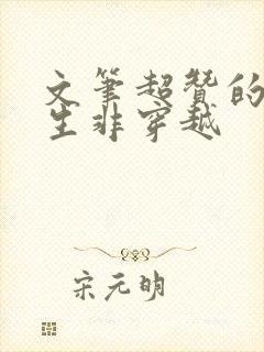 文笔超赞的非重生非穿越