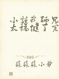 小说我师兄实在太稳健了完本