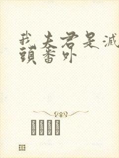 我夫君是灭世魔头番外