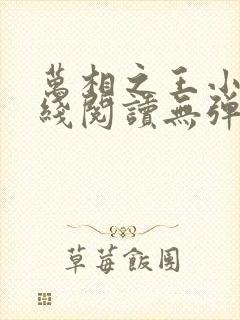 万相之王小说在线阅读无弹窗