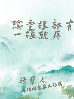 阴囊根部有硬块一碰就疼