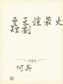 曹天恺最火十部短剧