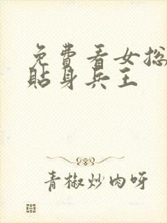 免费看女总裁的贴身兵王