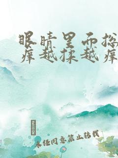 眼睛里面总是痒痒越揉越痒