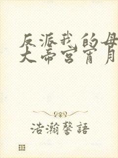 反派我的母亲是大帝宫宵月