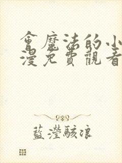 会魔法的小妹动漫免费观看全集