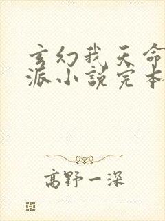 玄幻我天命大反派小说完本