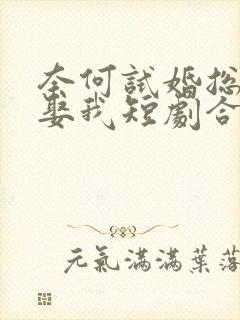 奈何试婚总裁要娶我短剧合集
