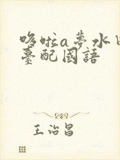 哆啦a梦水田版台配国语