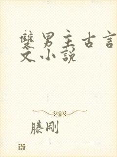 双男主古言情甜文小说