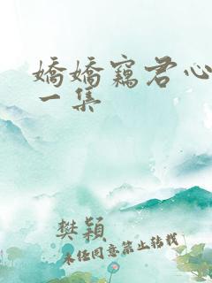 娇娇窃君心第十一集