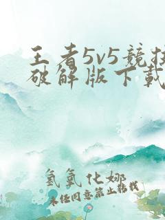王者5v5竞技破解版下载安装
