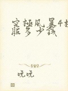 究极风暴4标准版多少钱