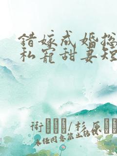 错嫁成婚总裁的私宠甜妻短剧在线观看