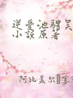 逆爱池骋吴所畏小说原著