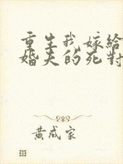 重生我嫁给了未婚夫的死对头