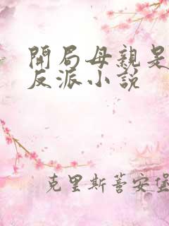 开局母亲是最大反派小说