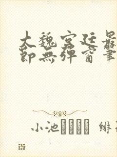 大魏宫廷最新章节无弹窗笔趣阁