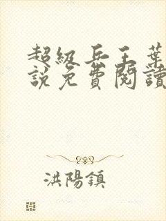 超级兵王叶谦小说免费阅读全文无删减