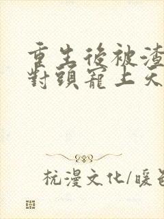 重生后被渣男死对头宠上天下