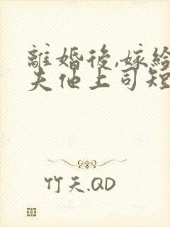 离婚后,嫁给前夫他上司短剧