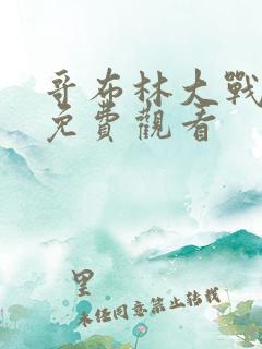 哥布林大战圣女免费观看