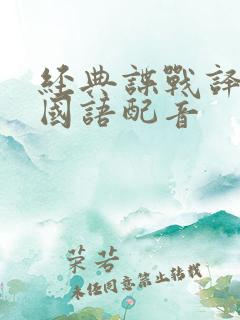 经典谍战译制片国语配音