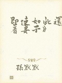 即使如此还是爱着妻子》