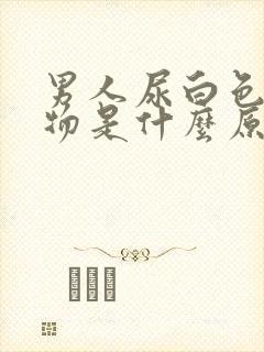 男人尿白色浑浊物是什么原因