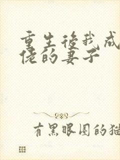 重生后我成了大佬的妻子