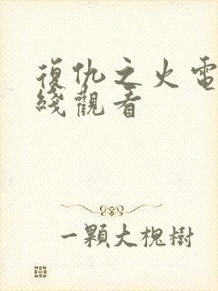 复仇之火电影在线观看