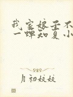 我家娘子不对劲一蝉知夏小说免费看