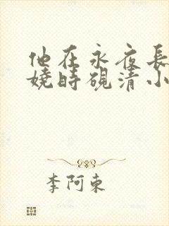他在永夜长眠苏娆时砚清小说阅读