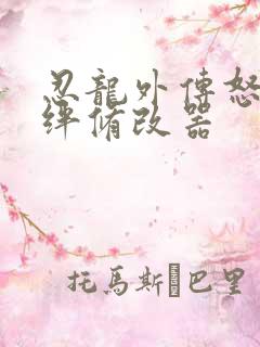 忍龙外传怒之羁绊修改器