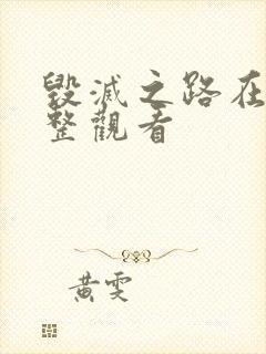 毁灭之路在线完整观看