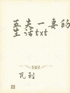 五夫一妻的幸福生活txt