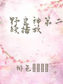 野良神第二季在线播放