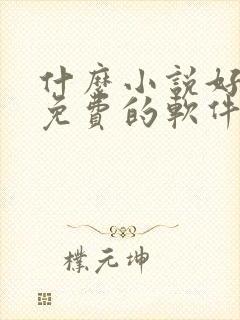 什么小说好听又免费的软件