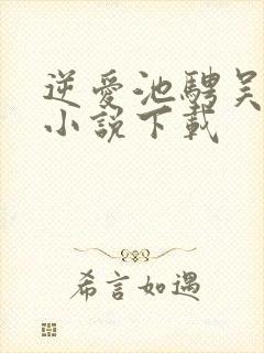 逆爱池骋吴所畏小说下载
