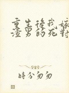 重生后我嫁给了渣男的死对头短剧国语