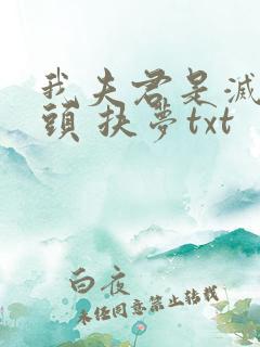 我夫君是灭世魔头 扶梦txt