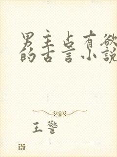 男主占有欲很强的古言小说